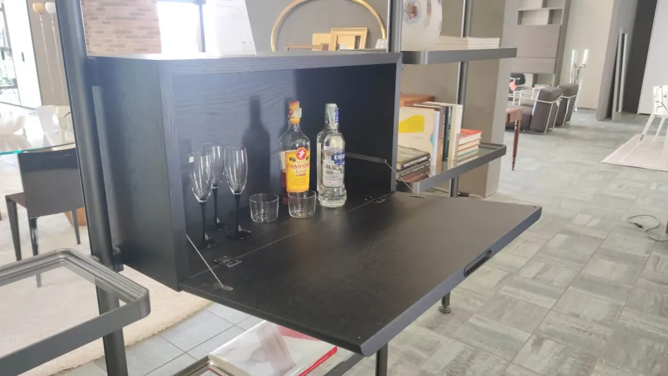 Libreria Molteni & c in metallo a prezzo Outlet: scopri Hector