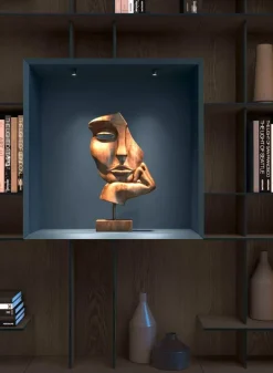 Libreria Movida cube stile design di Olivieri scontata del 30%