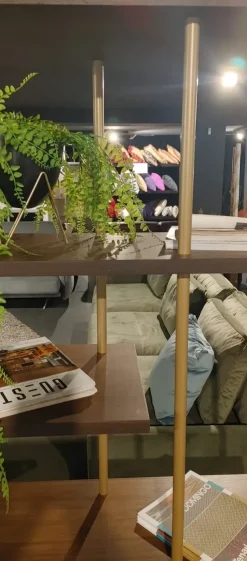 Libreria Nature design in metallo scontata -40%: scopri Libreria random nature design