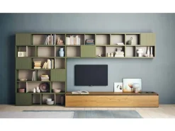 Libreria Novamobili in legno a prezzo scontato