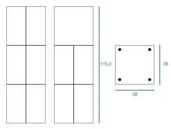 Libreria Novamobili in metallo in Offerta Outlet: scopri Freestanding girevole