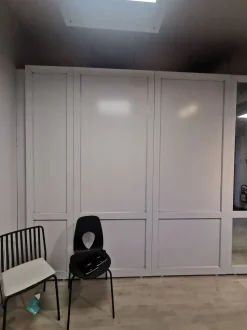 Libreria Opera hall in laccato opaco Aster cucine in Offerta Outlet