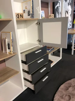 Libreria Palo alto stile moderno di Dielle scontata