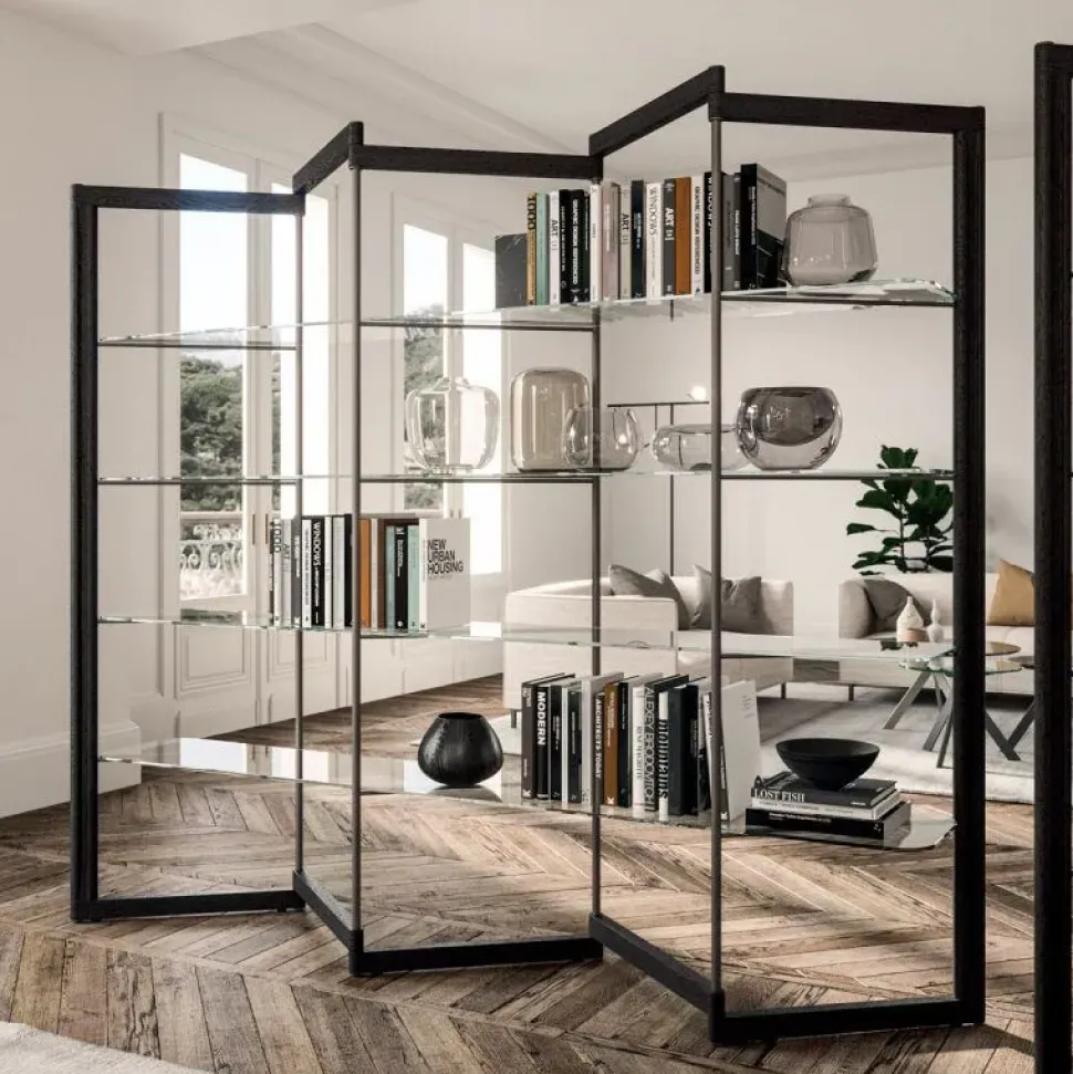 Libreria Panto in stile moderno di Ozzio in OFFERTA OUTLET