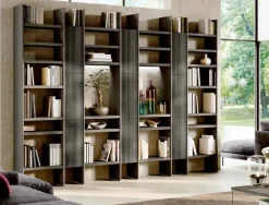 Libreria Qmc024 Imab in stile design a prezzi outlet