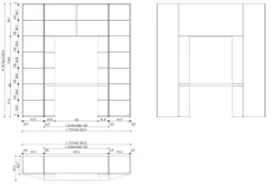 Libreria Roomy con scrivania stile moderno Roomy con scrivania di Caccaro in Offerta Outlet