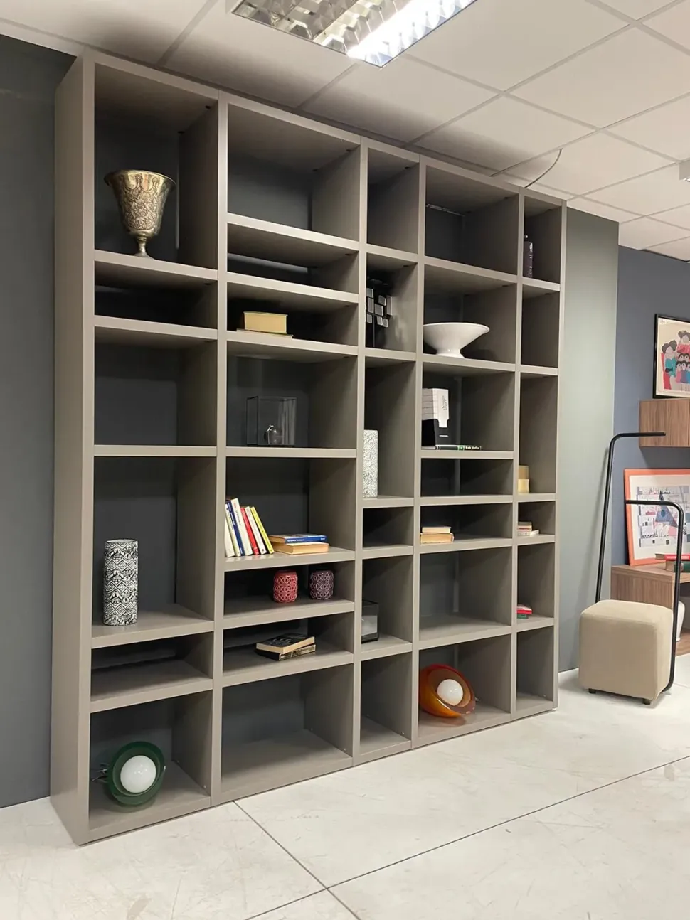 Libreria Santalucia in laminato opaco in Offerta Outlet: scopri Gs210