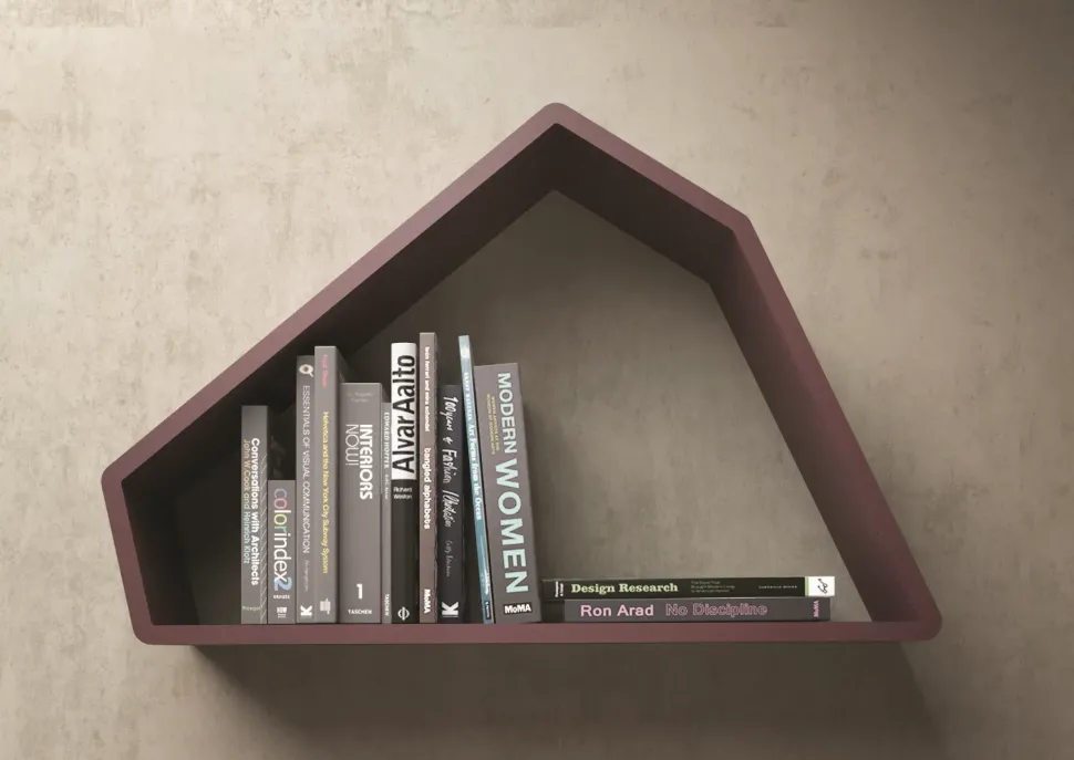 Libreria Space Voltan in stile design con forte sconto