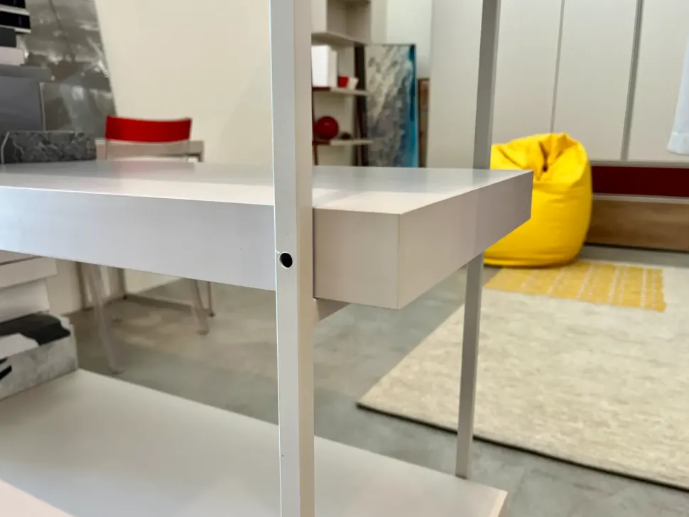 Libreria Tomasella in laccato opaco a prezzo Outlet: scopri Fortebraccio