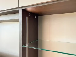 Libreria Tomasella in laccato opaco scontata -35%: scopri Libreria lineare a muro