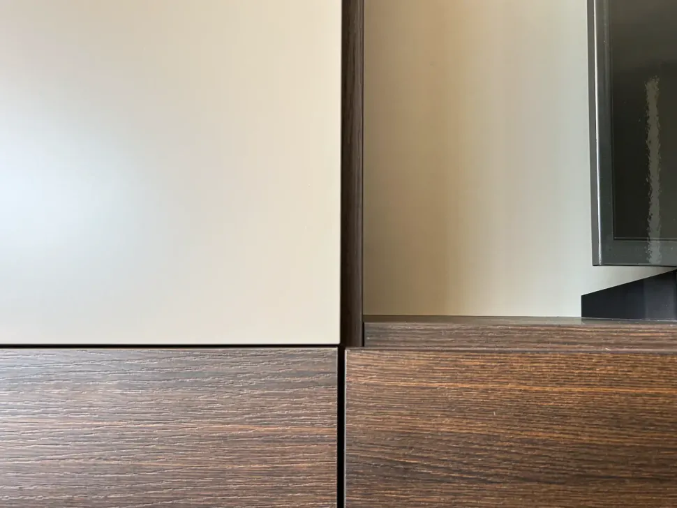 Libreria Tomasella in laccato opaco scontata -35%: scopri Libreria lineare a muro