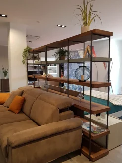 Libreria Tomasella in laminato materico Libreria fortebraccio a prezzo scontato