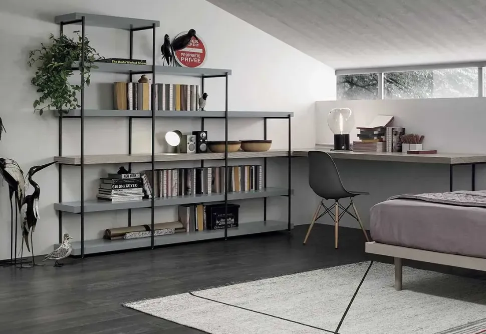 Libreria Tomasella in legno scontata -30%: scopri Fortebraccio skt4