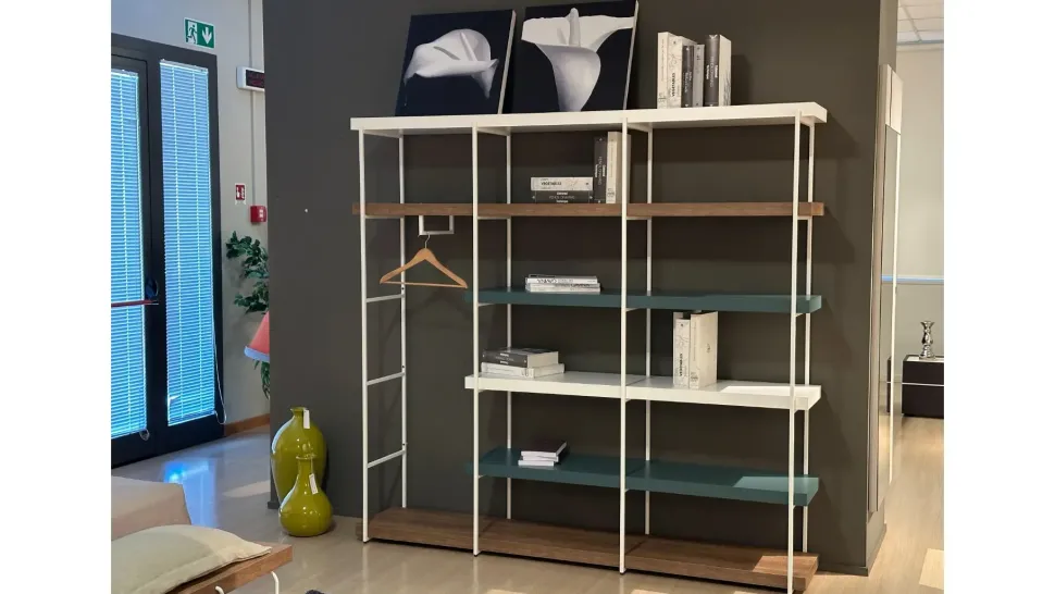 Libreria Tomasella in legno scontata -30%: scopri Fortebraccio skt4