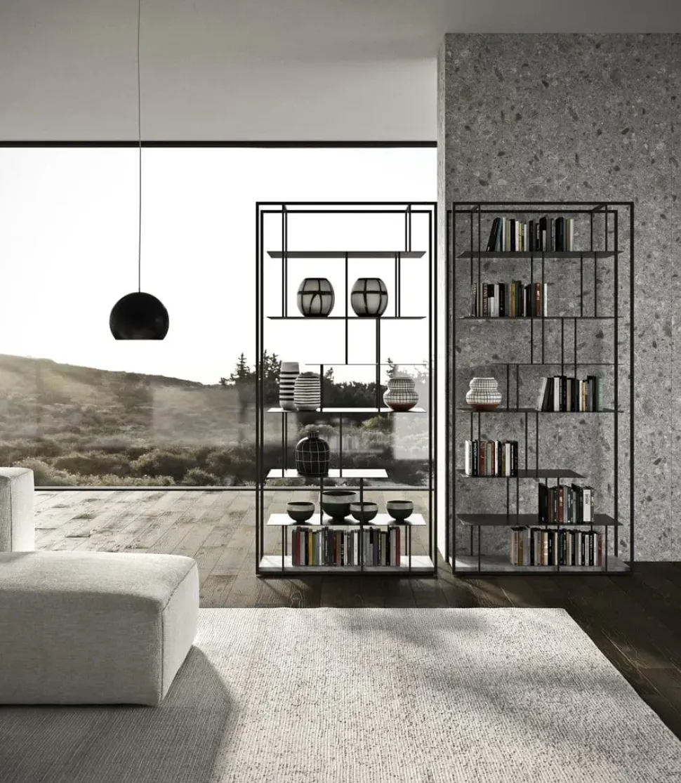 Libreria Tower Presotto in stile moderno con forte sconto