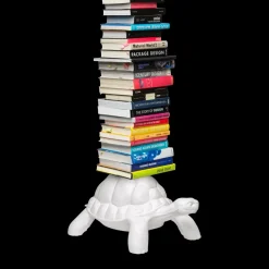 Libreria  turtle carry bookcase in stile moderno di Qeeboo in OFFERTA OUTLET