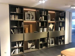 Libreria Wall system stile design di Poliform scontata