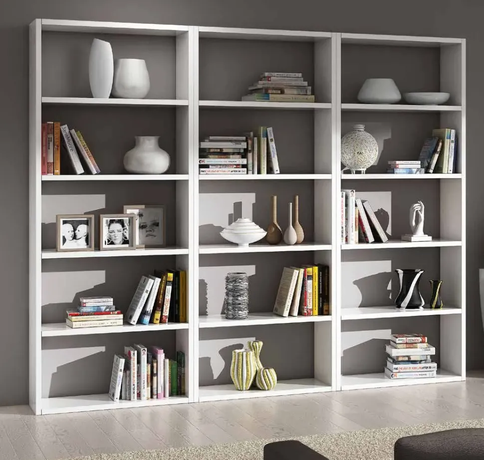 Libreria Wht in stile moderno di Collezione esclusiva in OFFERTA OUTLET