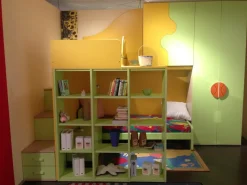 Linea D Cameretta Letto a castello in composizione