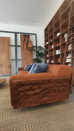 Lineare Riva 1920 Divano nudo  PREZZI OUTLET sconto 30%