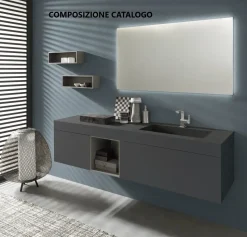 M system Baxar: mobile bagno sospeso A PREZZI OUTLET