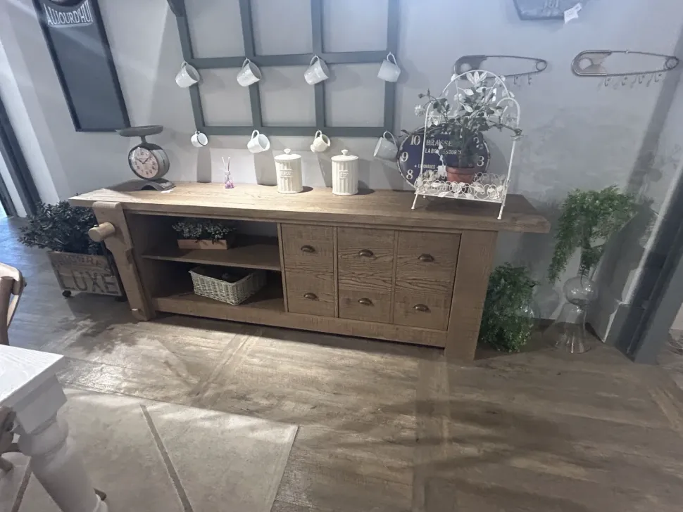 Madia Banco estetica banco falegname in stile design di Dialma brown in Offerta Outlet