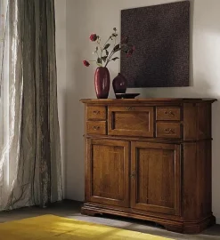 Madia Credenza con ribalta mod.astoria scontata del 30% Artigianale OFFERTA OUTLET