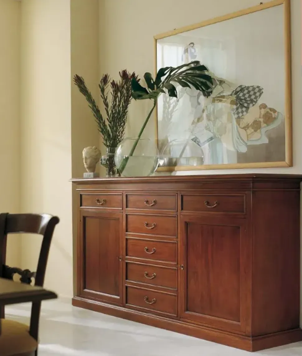 Madia Credenza f101 in stile classico di Falegnameria italiana in Offerta Outlet