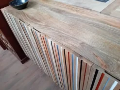 Madia Credenza line nordic 3 ante di Nuovi mondi collection a prezzi convenienti