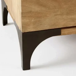 Madia Credenza mango dino 1a+3css di Outlet etnico in stile design scontata -26%