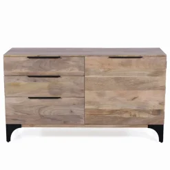 Madia Credenza mango dino 1a+3css di Outlet etnico in stile design scontata -26%