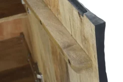 Madia Credenza mango nera 160 di Outlet etnico in stile design scontata -23%