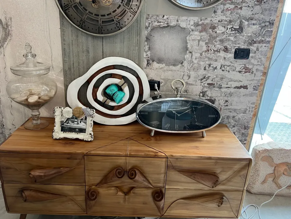 Madia Db006053 in stile design di Dialma brown in Offerta Outlet