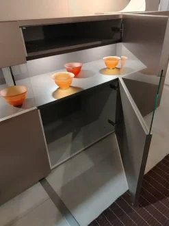 Madia di Alf da fre in laccato opaco Metropolis in Offerta Outlet