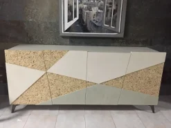 Madia di Artigianale in laccato opaco Madia alasia a prezzo Outlet