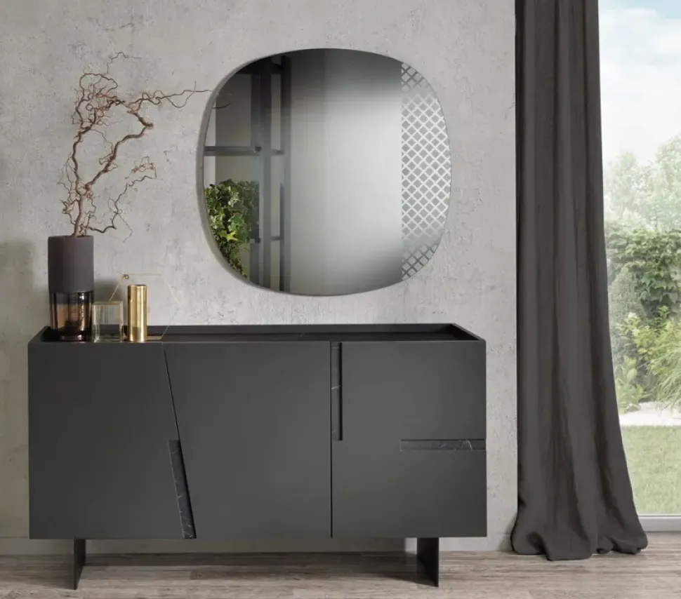 Madia di Capodarte in laminato opaco Girona in Offerta Outlet