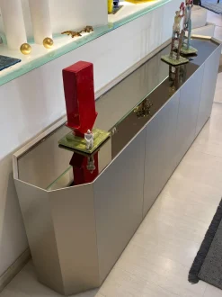 Madia di Cattelan italia in laccato opaco Chelsea a prezzo Outlet