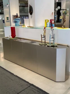 Madia di Cattelan italia in laccato opaco Chelsea a prezzo Outlet