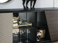 Madia di Cattelan italia in legno Aston a prezzo scontato