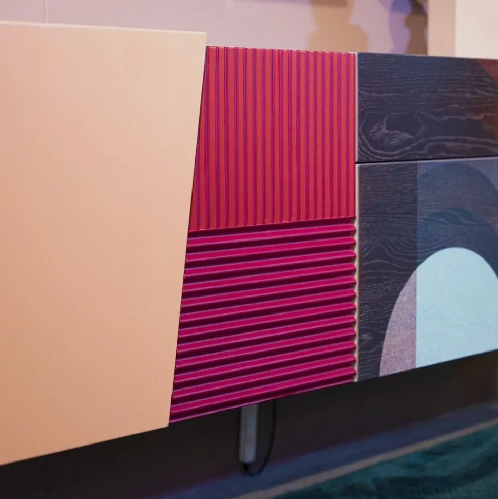 Madia di Devina nais in legno Zero.16 con decorazioni a prezzo riservato