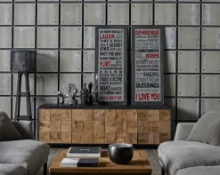 Madia di Dialma brown in legno Db004119 a prezzo Outlet