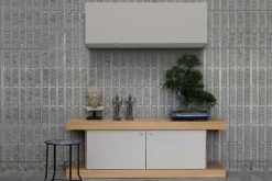 Madia di Forme’s in legno F2/form line 401 con pensili a prezzo riservato