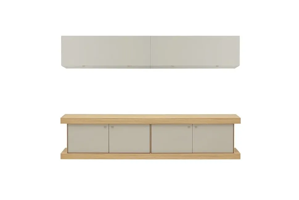 Madia di Forme’s in legno F2/form line 203 con pensili a prezzo riservato