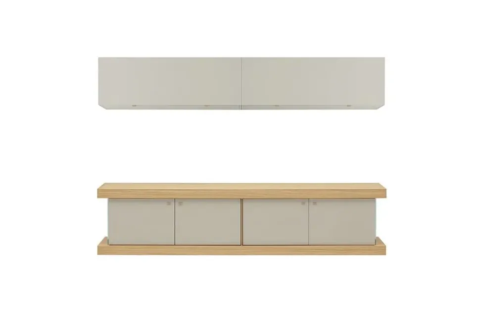 Madia di Forme’s in legno F2/form line 202 con pensili a prezzo riservato