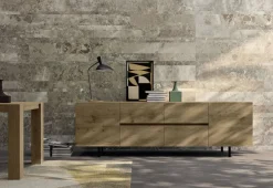 Madia di Fratelli mirandola in legno Laguna in Offerta Outlet