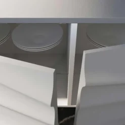 Madia di Fratelli mirandola in laccato opaco Fluida * a prezzo Outlet