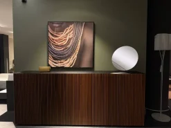 Madia di Horm in legno Leon wood moca a prezzo riservato