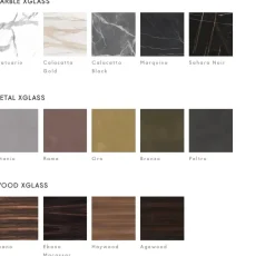 Madia di Lago in vetro Materia 1007 a prezzo riservato