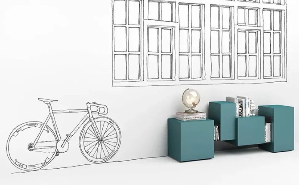 Madia di Minotti in legno Brooklyn a prezzo riservato