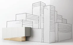 Madia di Minotti italia in legno Extra a prezzo riservato